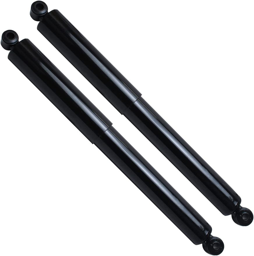 Topcn-autoparts Rear Shock Absorbers Pair – For Ford F-150 2009-2013 2WD, Gloss Black