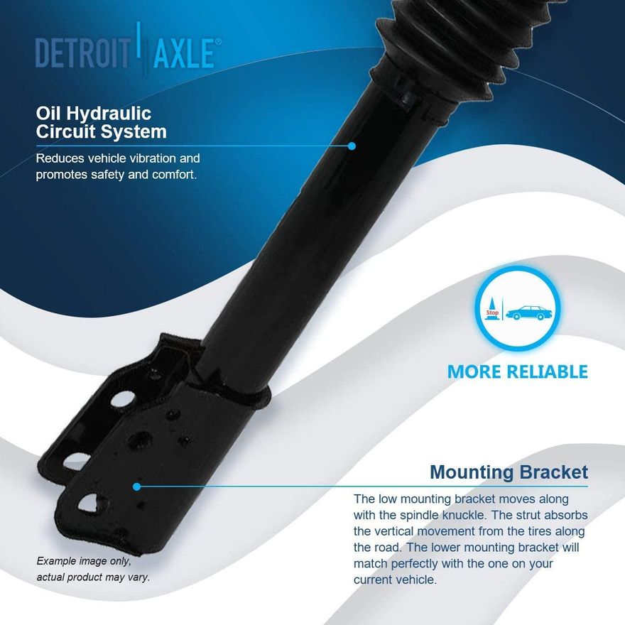 thumbnail image 2 of Rear Quick Complete Shock Absorbers With Mounts For Buick LeSabre 1986-1999 – Pair 2 of 6