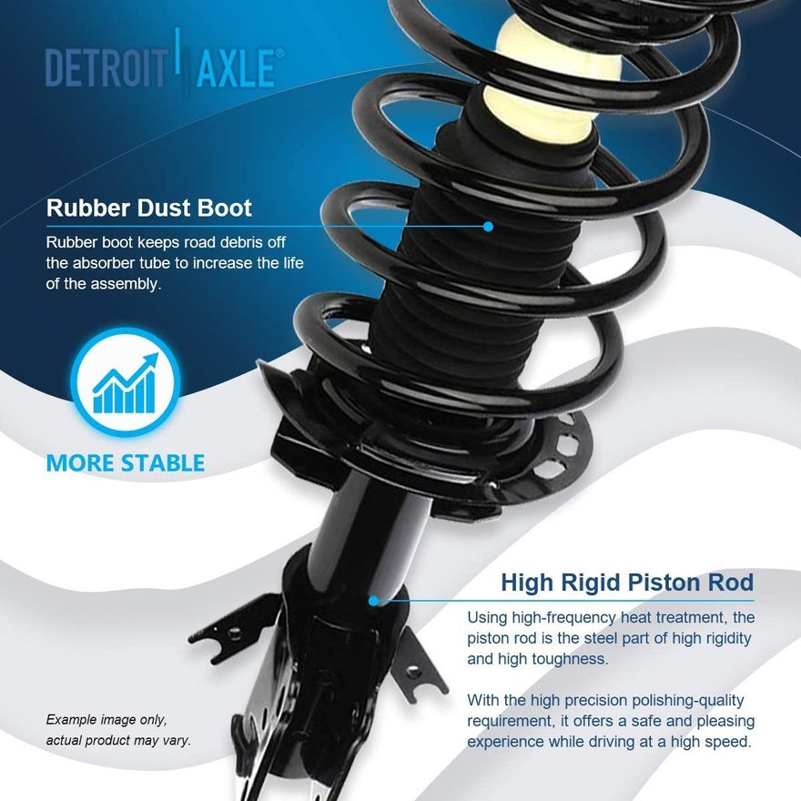 Front Struts w/Coil Spring (Pair)