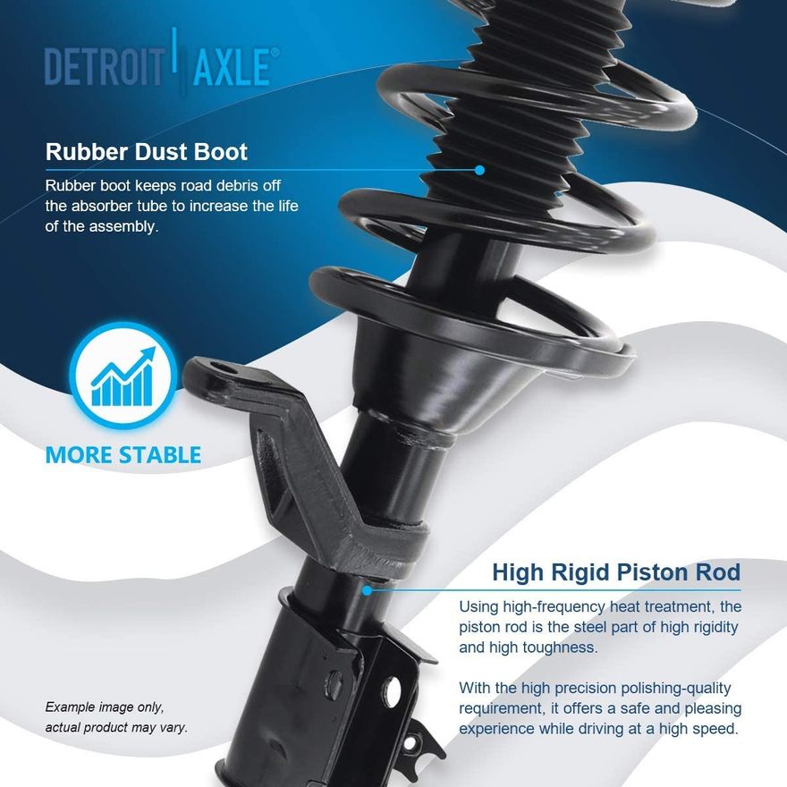 2003 Honda Element Front Struts w/Coil Spring (Pair)